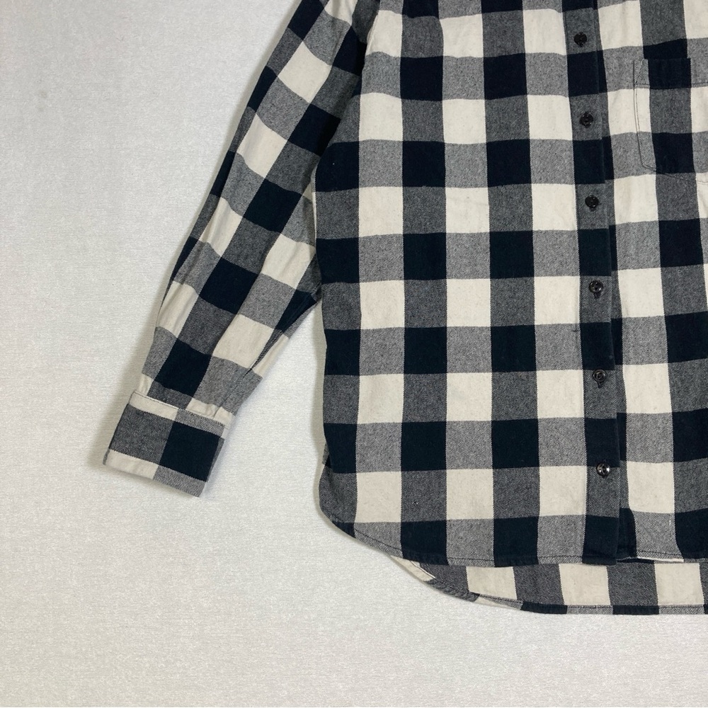 Madewell Women’s Shirt Black and White Casual Button Down Shirt Size S - Picture 3 of 15